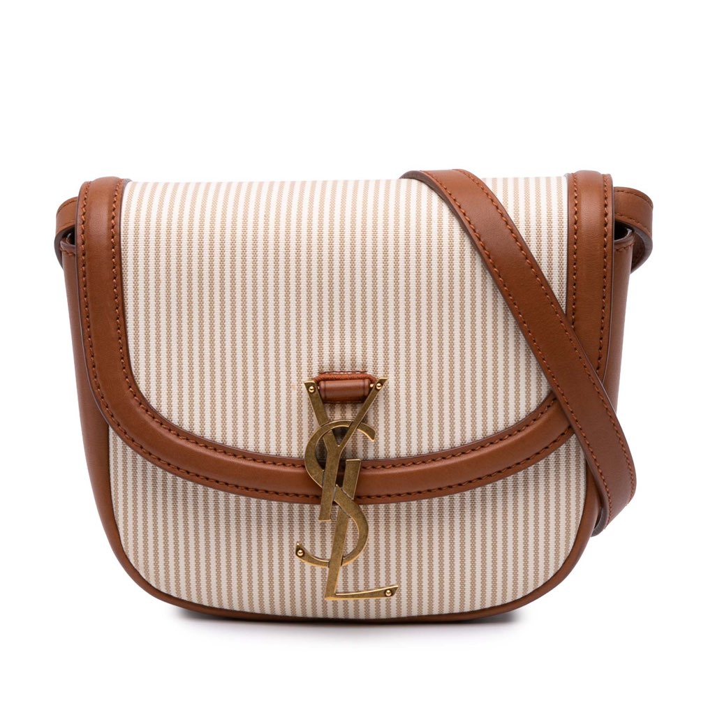 Saint Laurent Small Canvas Kaia Crossbody
