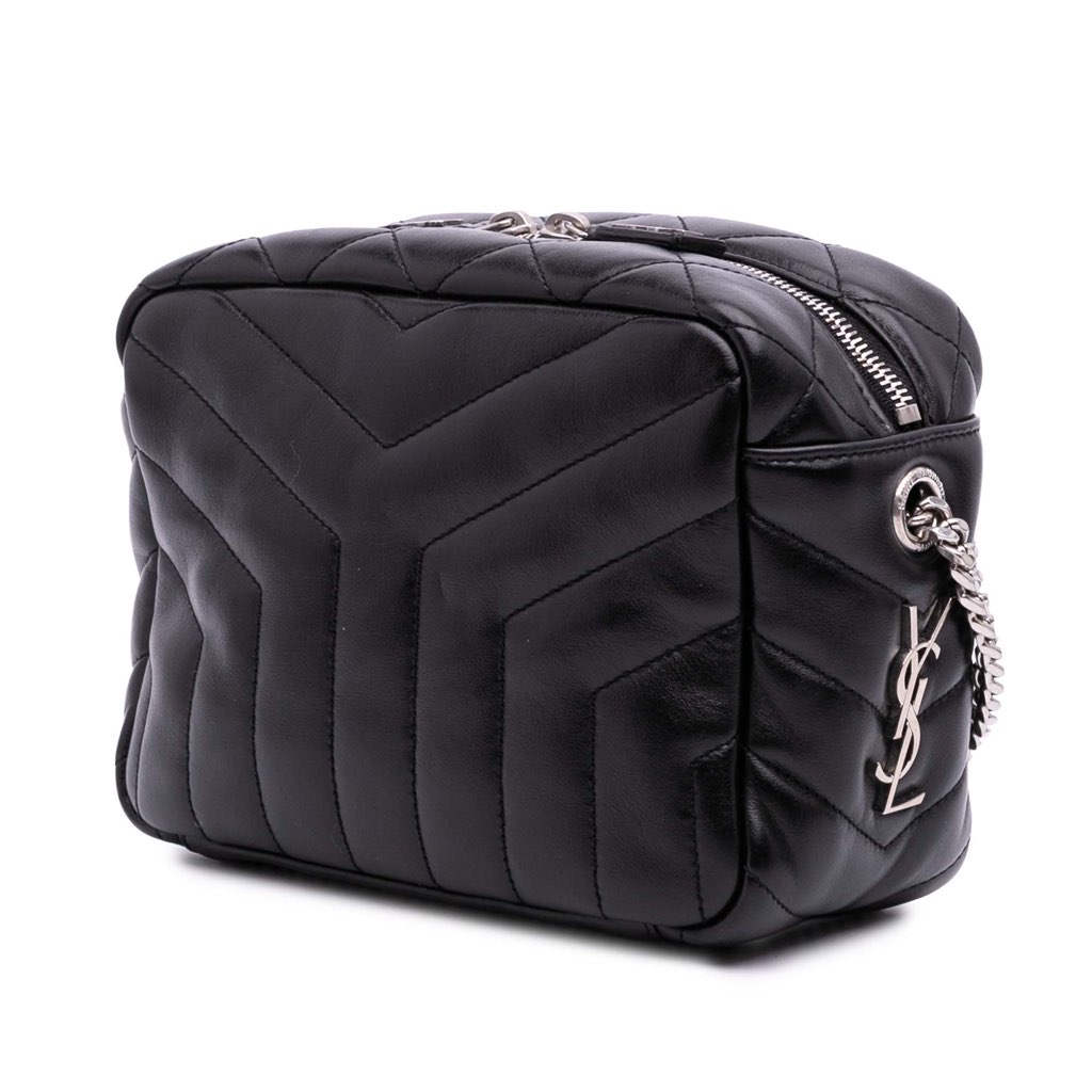 Saint Laurent Small Calfskin Loulou Bowling Bag - 2