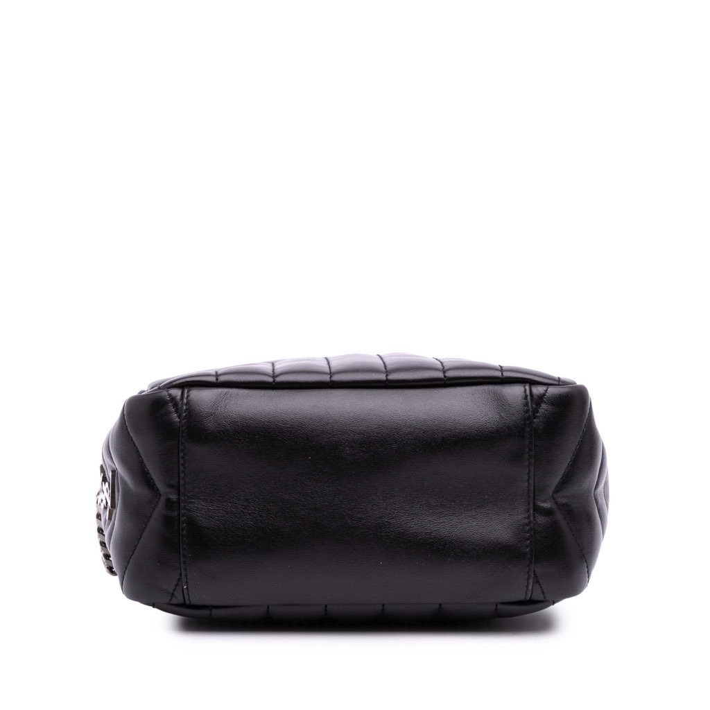 Saint Laurent Small Calfskin Loulou Bowling Bag - 3