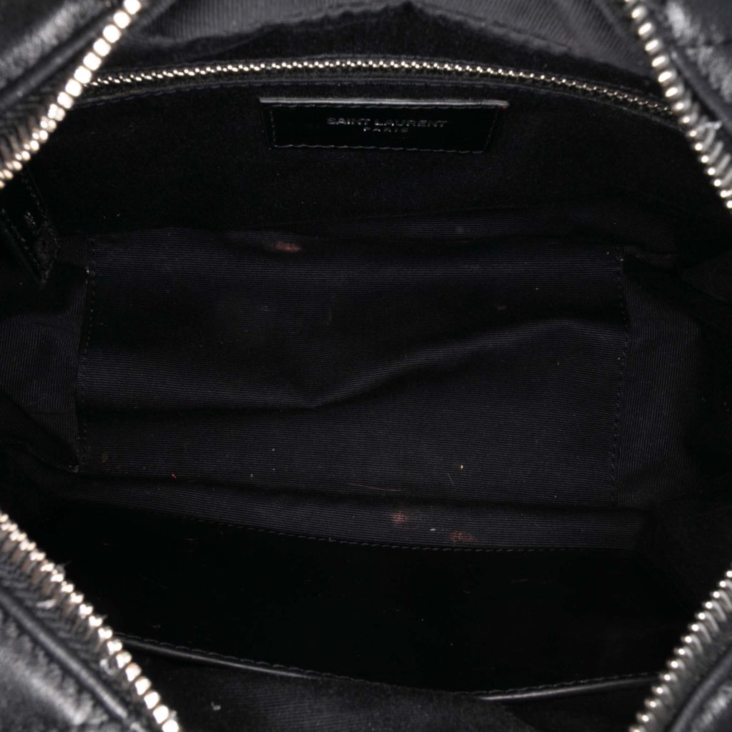 Saint Laurent Small Calfskin Loulou Bowling Bag - 4