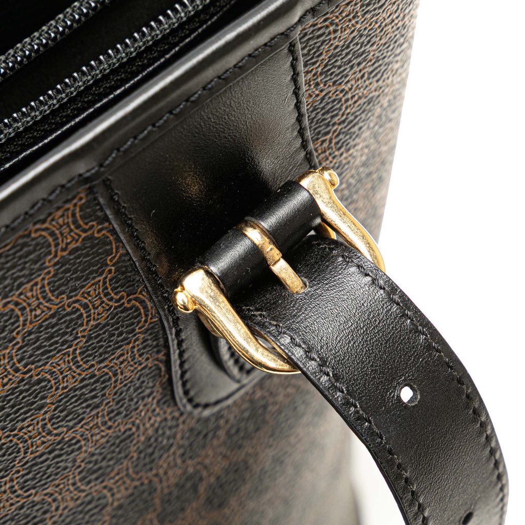 Celine Macadam Coated Canvas Tote - Image 11