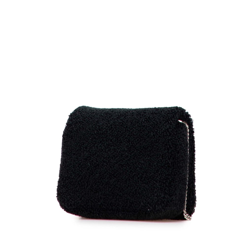 Burberry Mini Terry Cloth Lola Love Crossbody - Back view