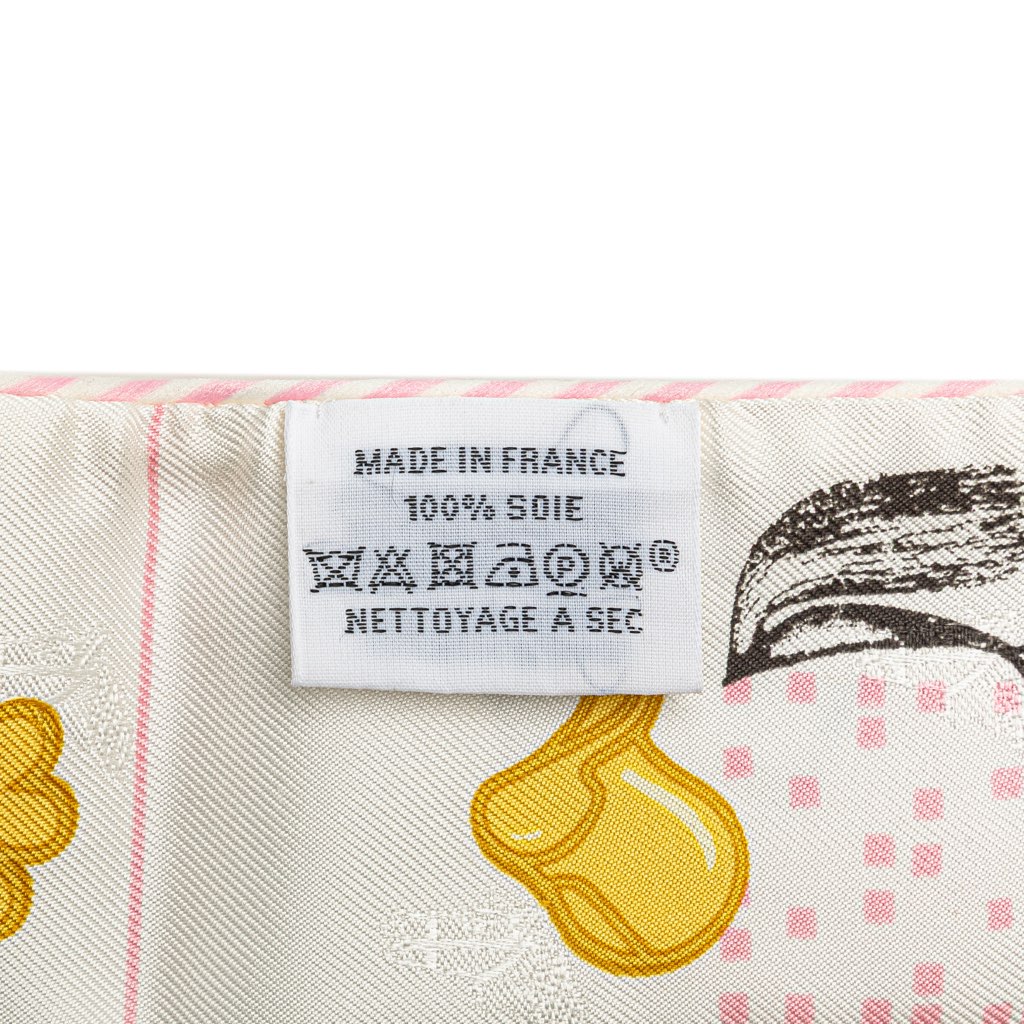 Hermès Garde Robe Pop Charms Twilly Silk Scarf - 5