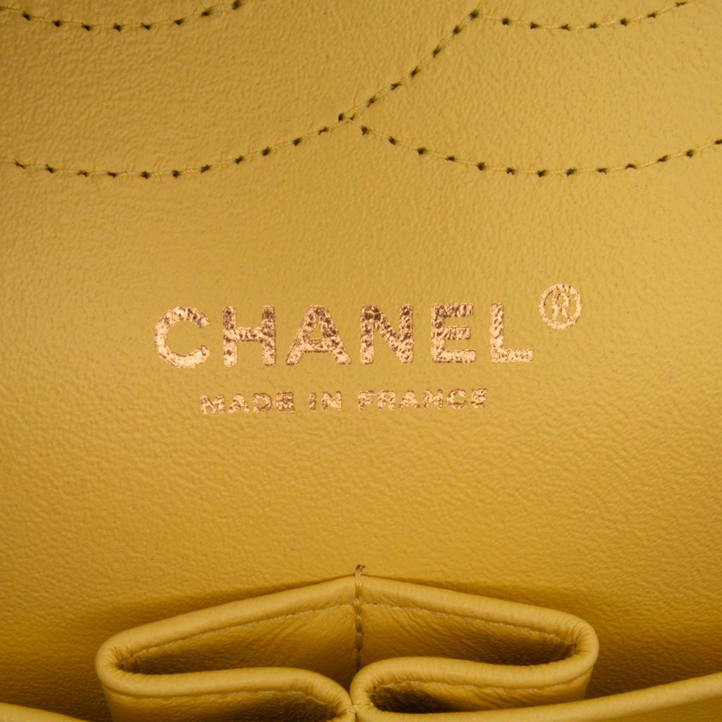 Chanel Jumbo Classic Lambskin Double Flap - Side view