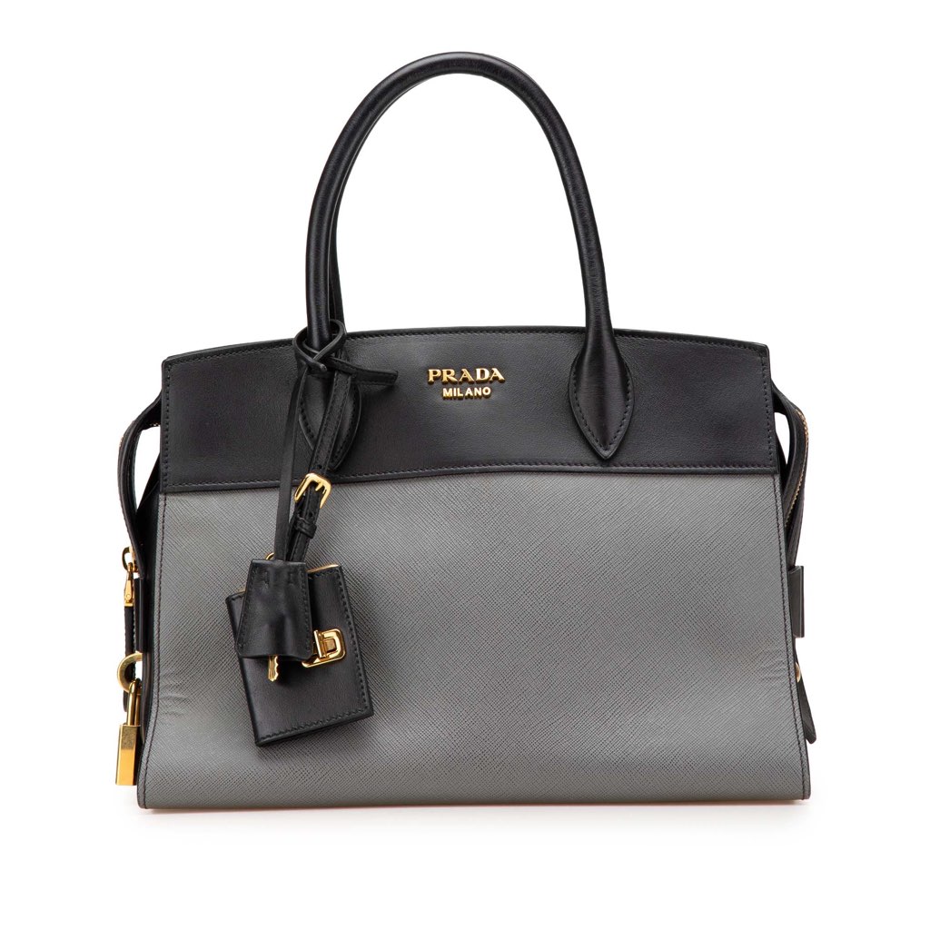 Prada Saffiano and City Calf Esplanade Bag