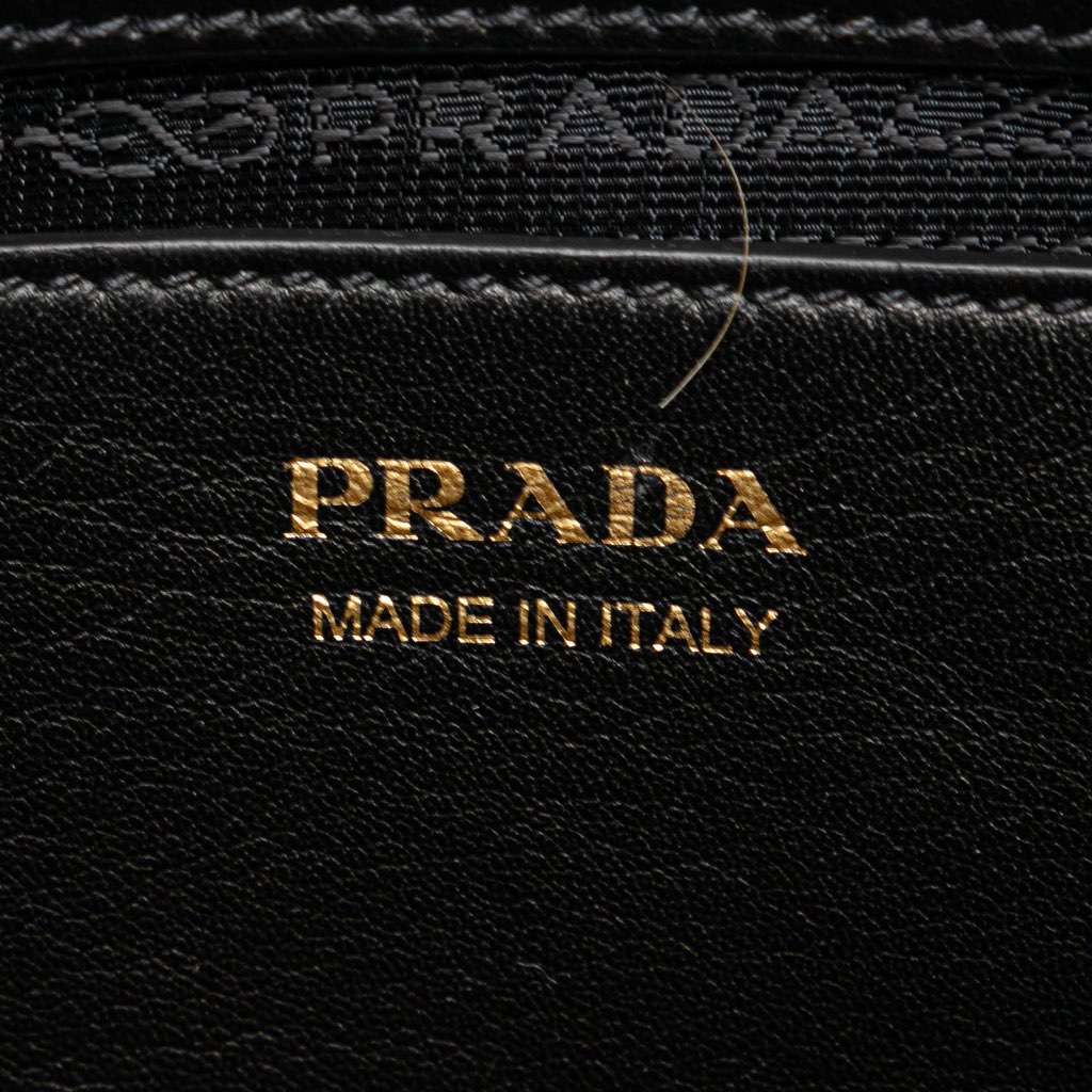 Prada Saffiano and City Calf Esplanade Bag - Side view