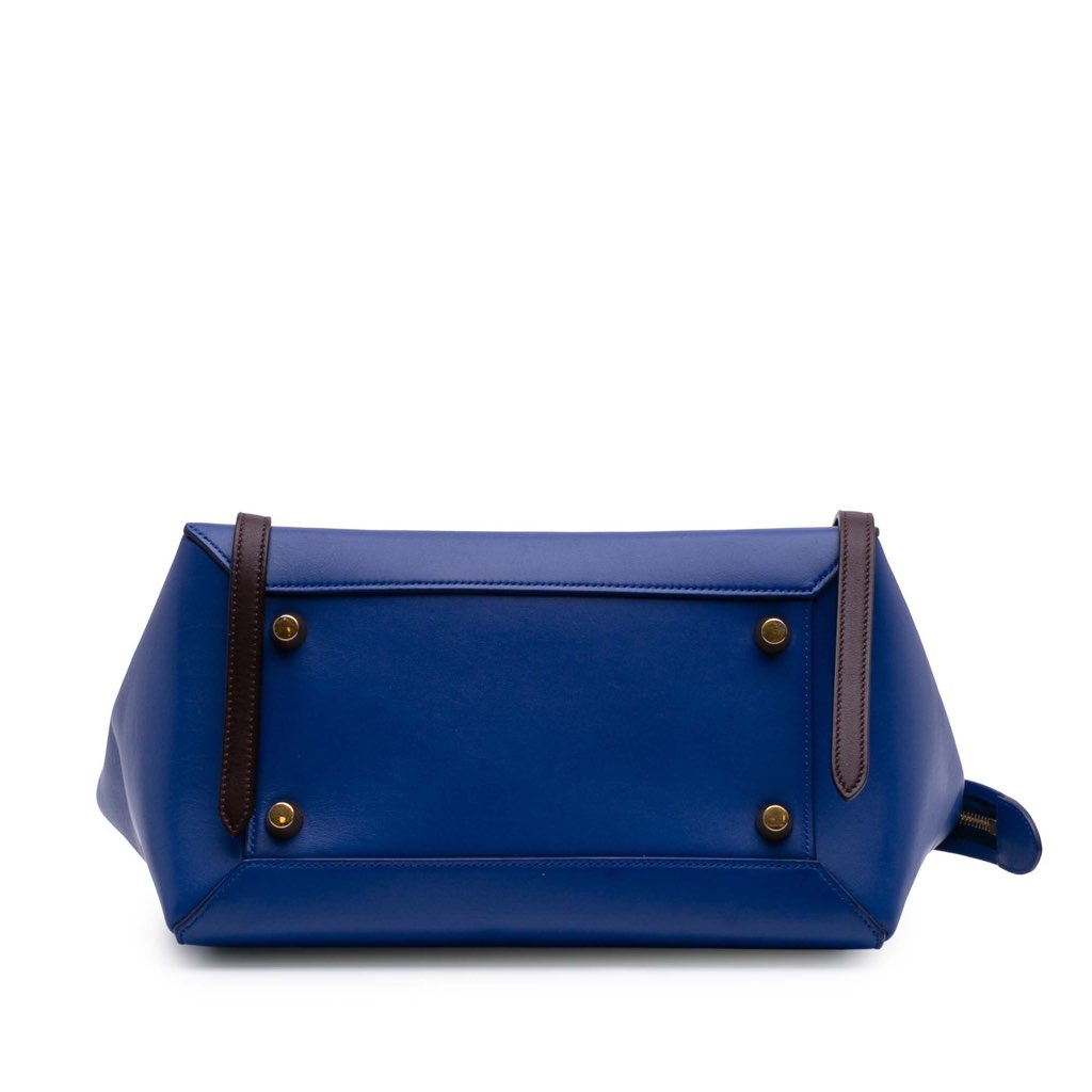 Celine Mini Bicolor Grained Calfskin Belt Bag - Image 6