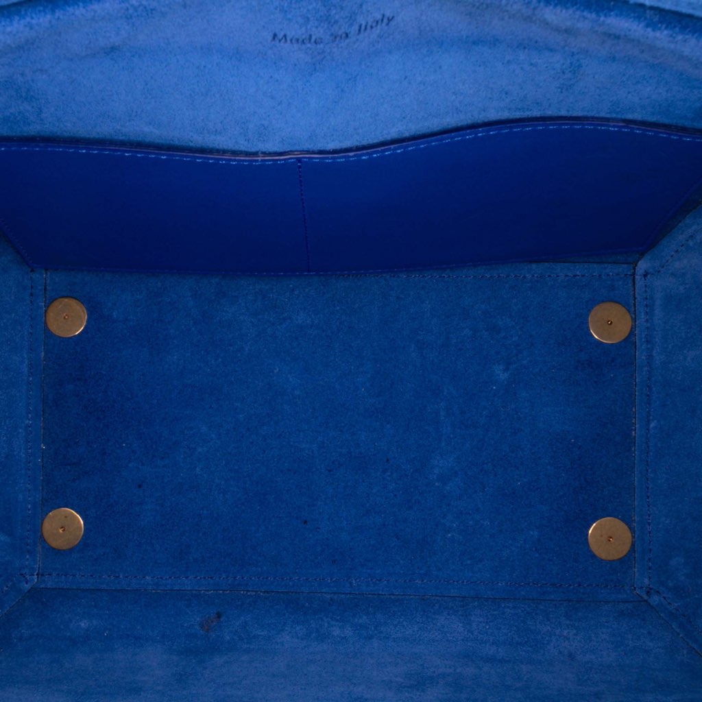 Celine Mini Bicolor Grained Calfskin Belt Bag - 4