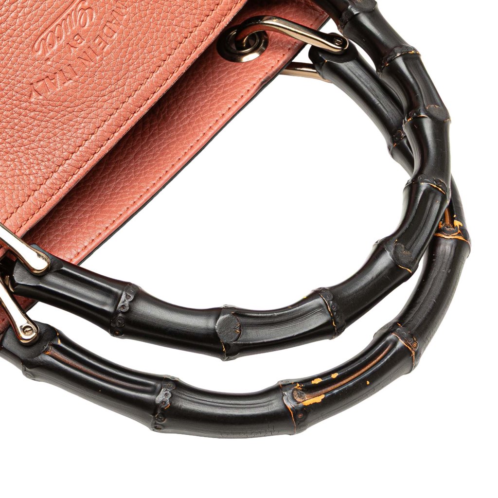 Gucci Leather Bamboo Satchel - Image 16