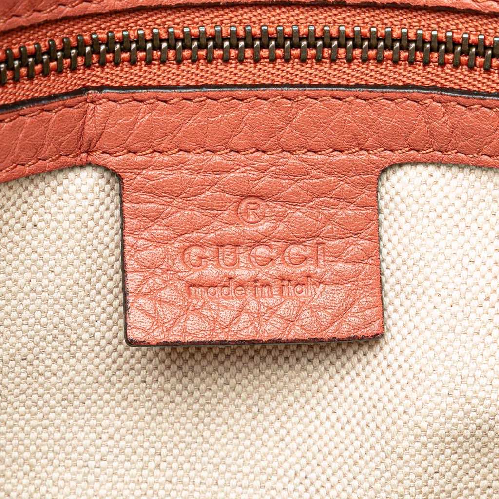 Gucci Leather Bamboo Satchel - Detail 2