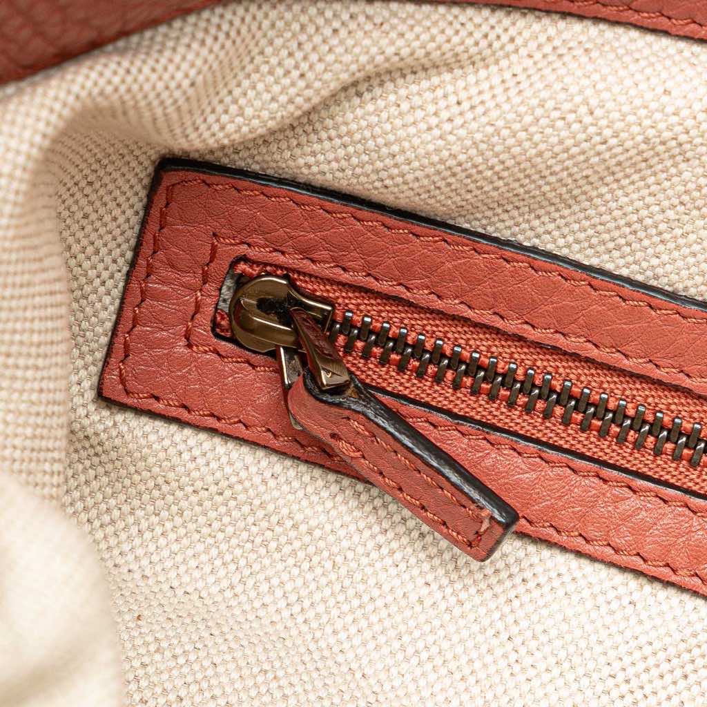 Gucci Leather Bamboo Satchel - Image 11