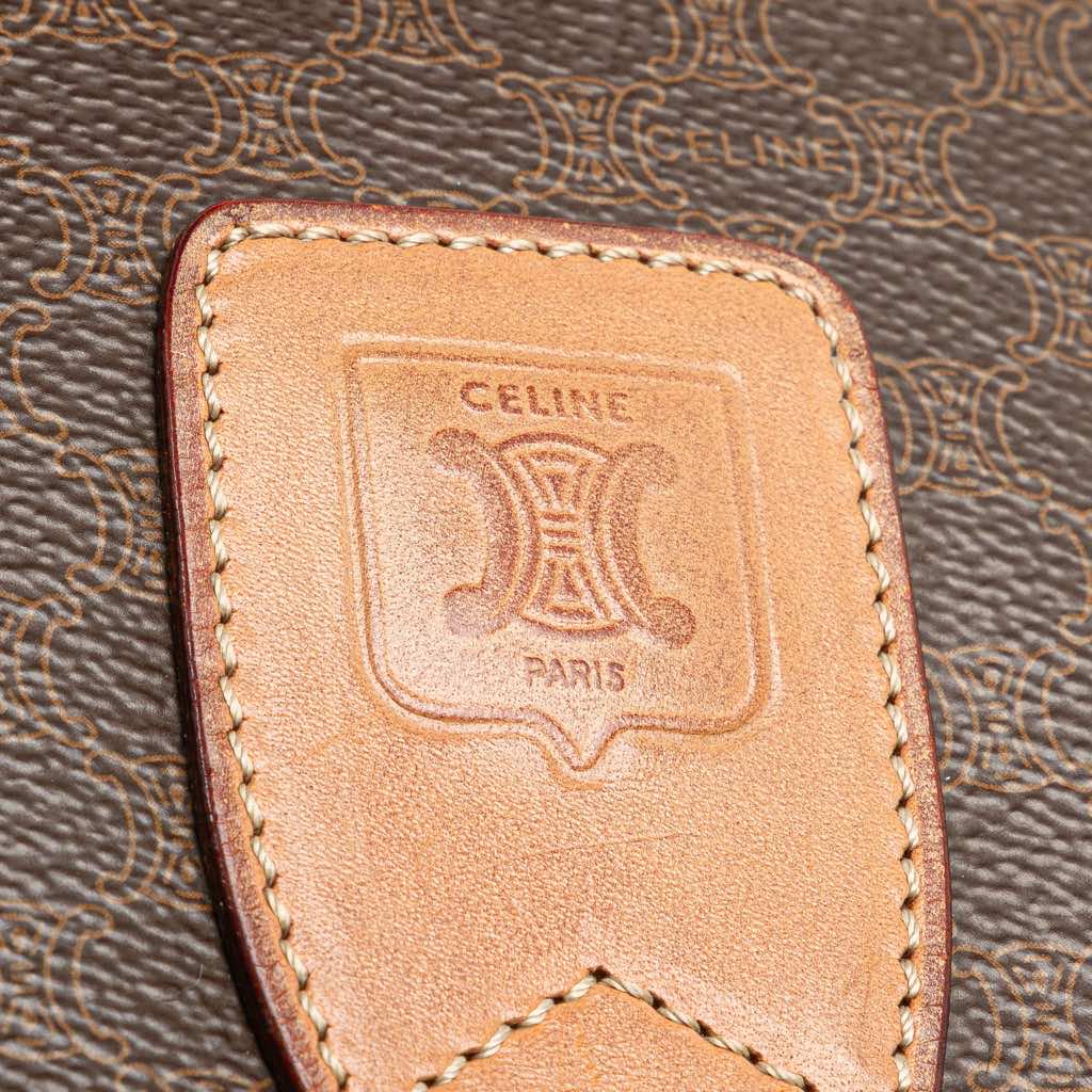 Celine Macadam Coated Canvas Crossbody - 5