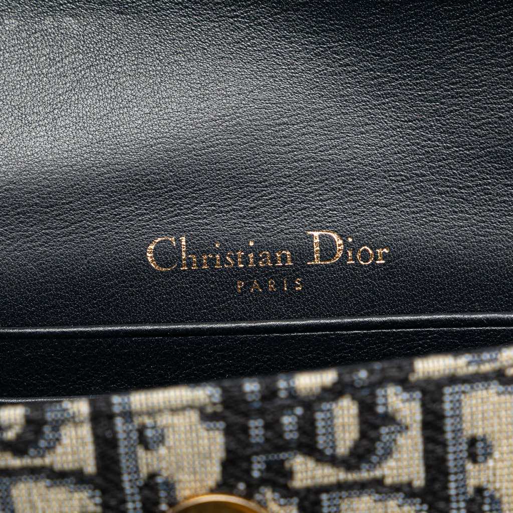 Dior Oblique Canvas Saddle Belt Bag - 4