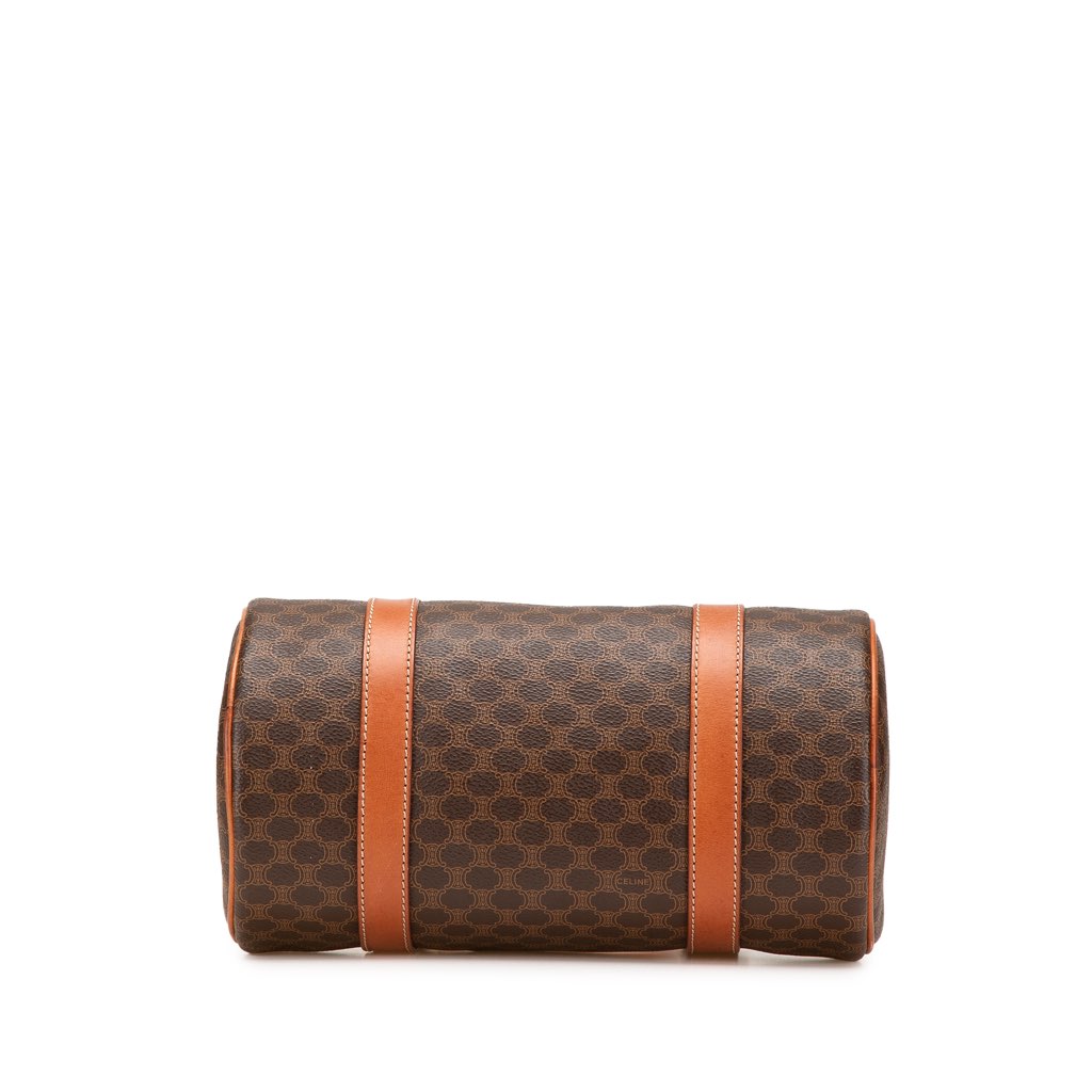 Celine Macadam Coated Canvas Boston Bag - 3