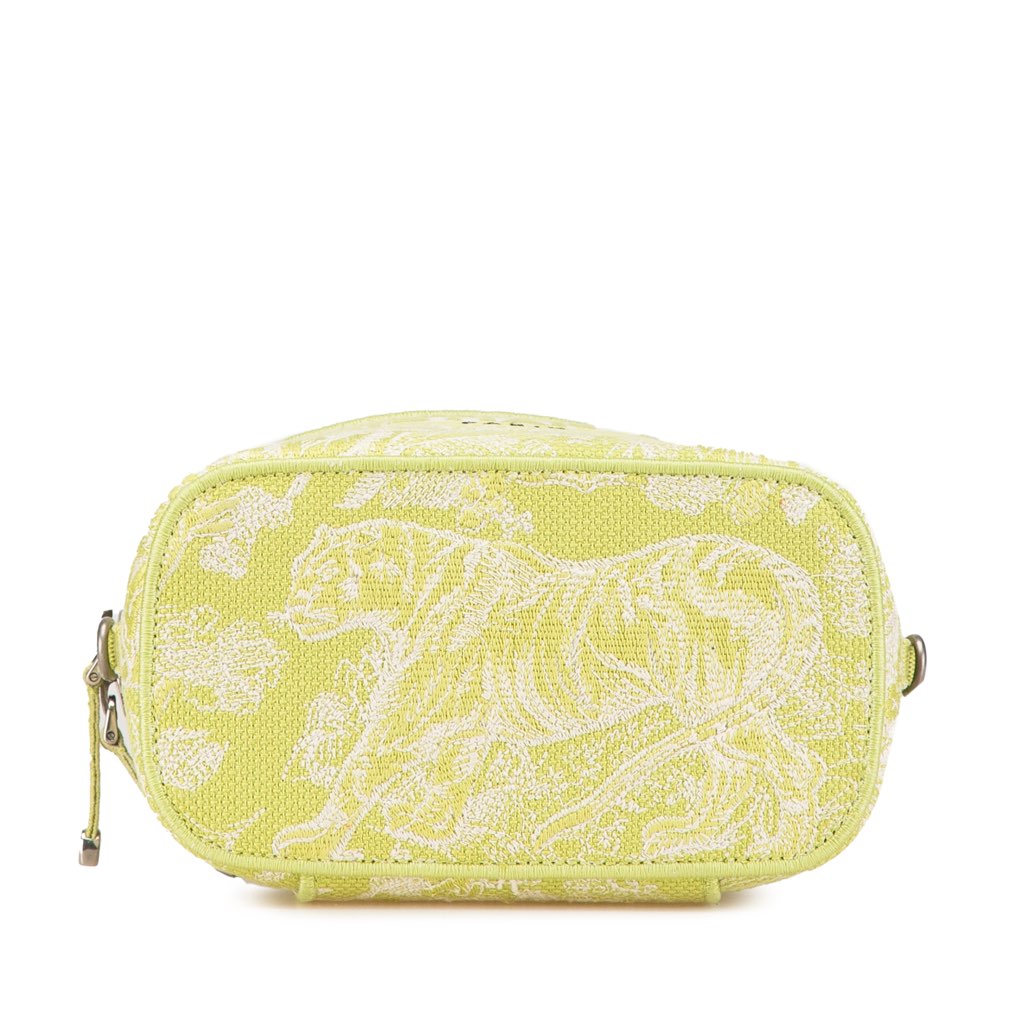 Dior Small Canvas Embroidered Toile De Jouy Diortravel Vanity Case - 3
