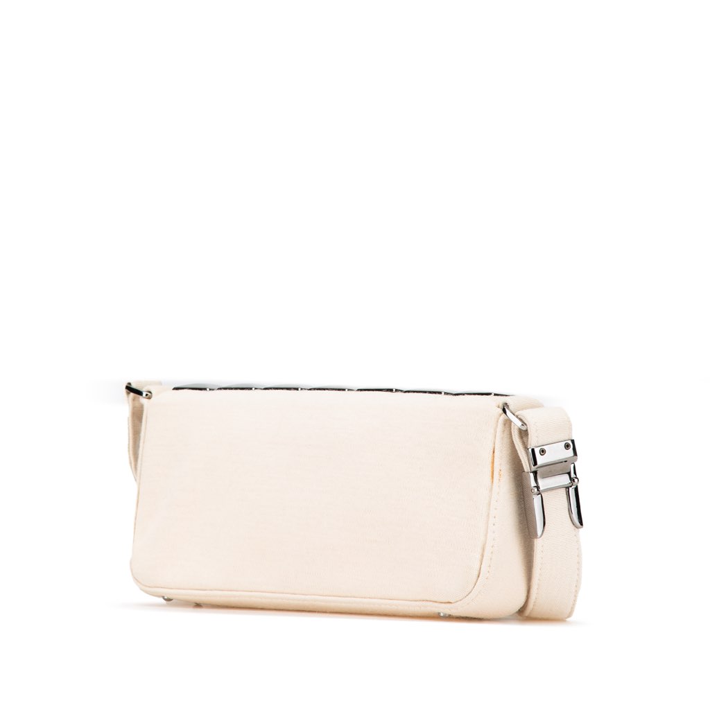 Chanel CC Jersey Pyramid Stud Flap - 2