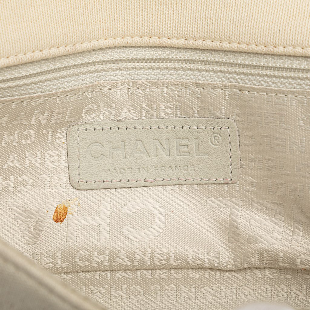 Chanel CC Jersey Pyramid Stud Flap - 5