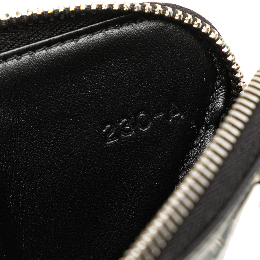 Prada Mini Spazzolato Leather Triangle Chain Crossbody - Detail 1
