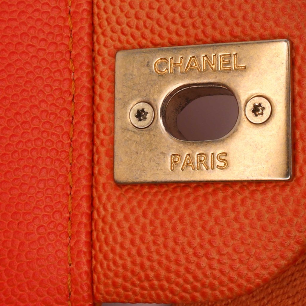 Chanel Small Quilted Caviar Sunset On The Sea Flap - Image 10