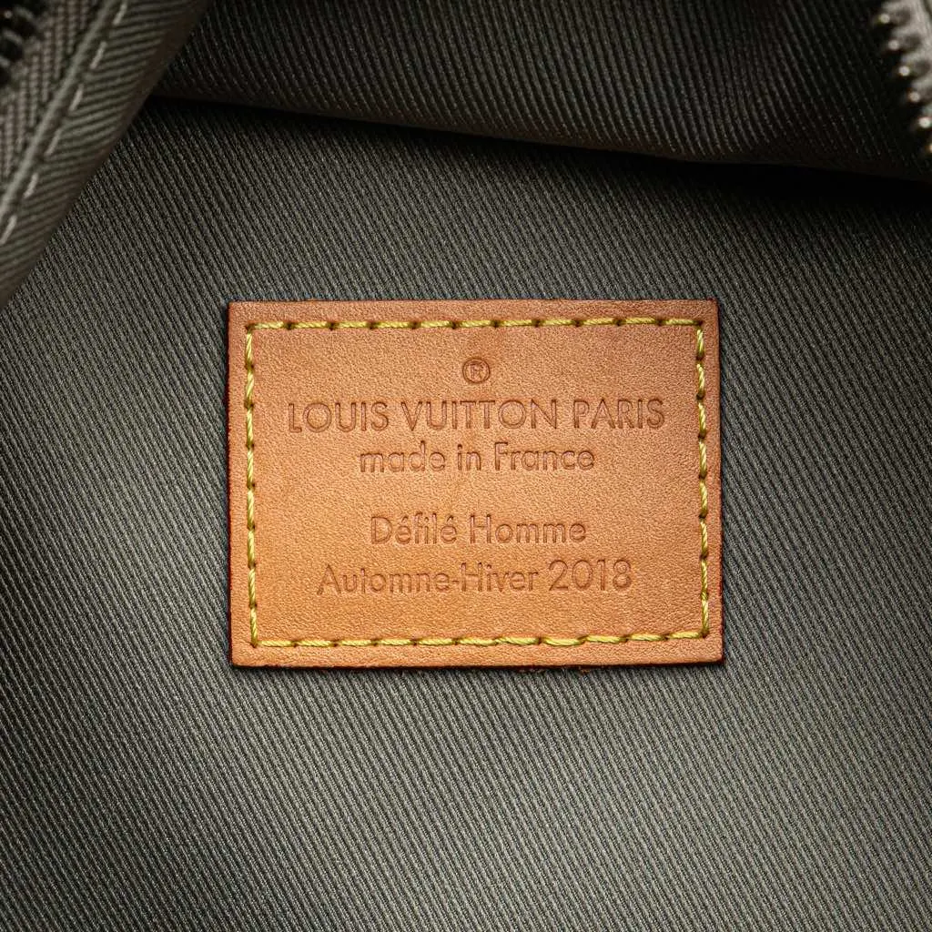 Louis Vuitton Monogram Titanium Backpack PM Grey Canvas Good - Box View