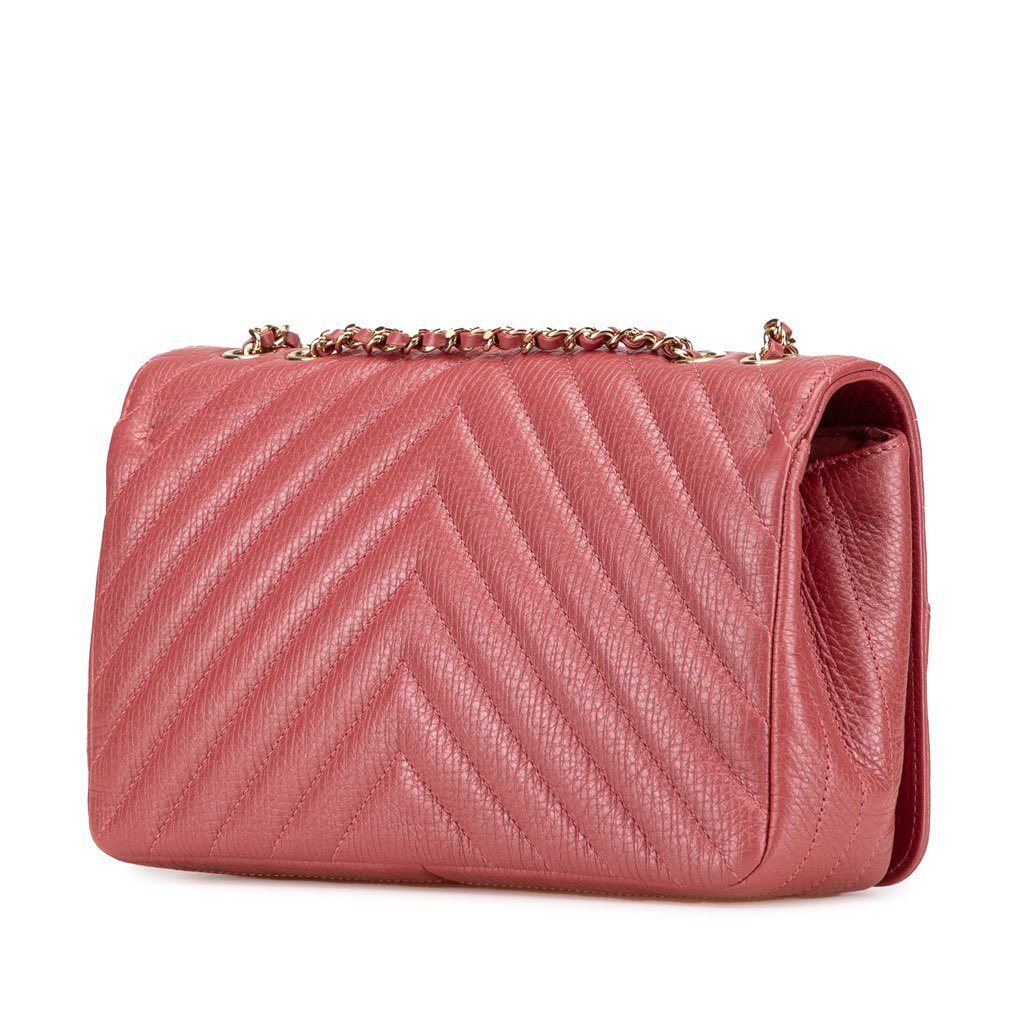 Chanel Medium Chevron Calfskin Statement Flap - 2