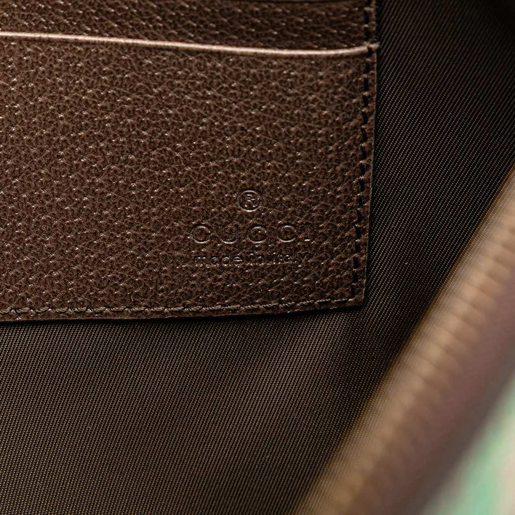 Gucci GG Supreme Bengal Clutch - Side view