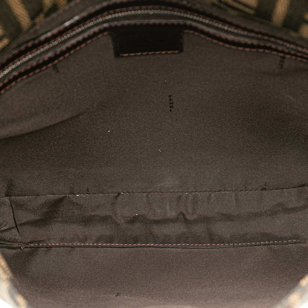 Fendi Zucca Canvas Shoulder Bag - 4