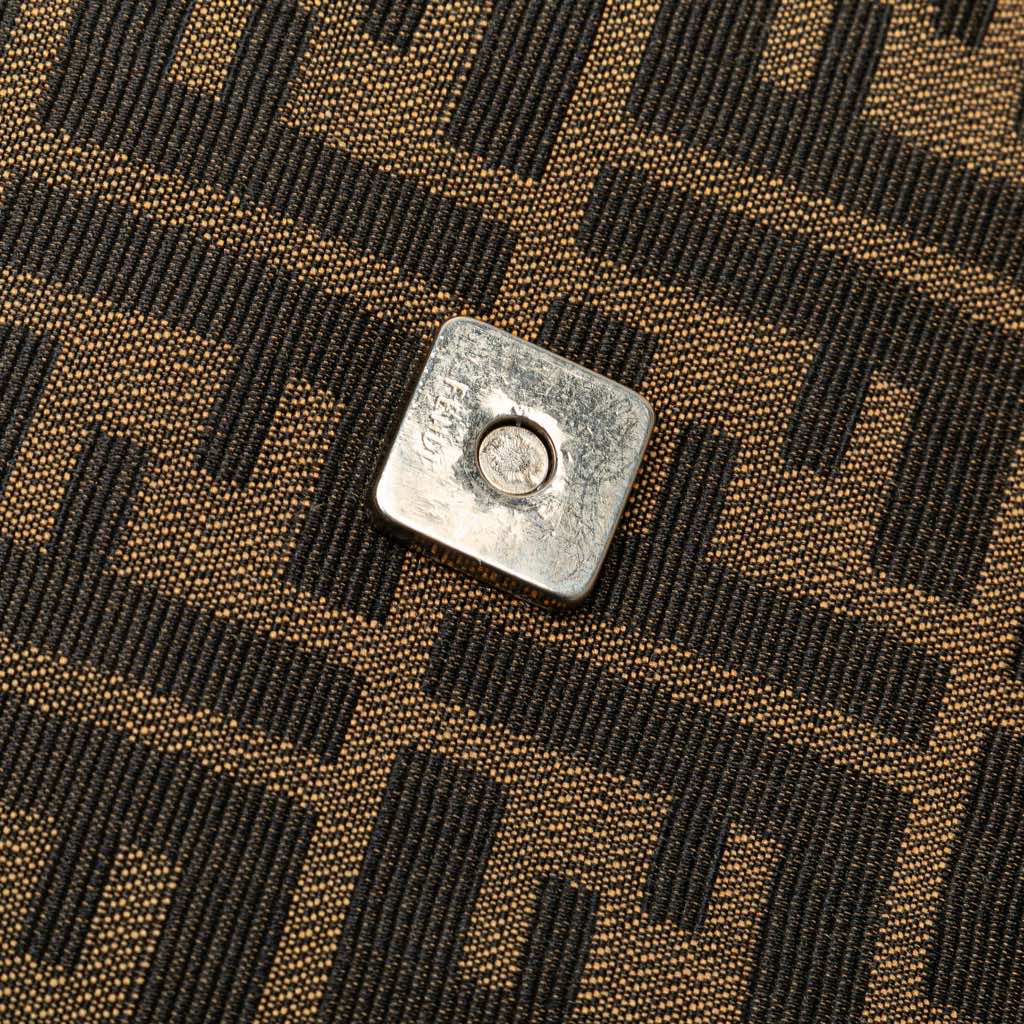 Fendi Zucca Canvas Shoulder Bag - Image 10