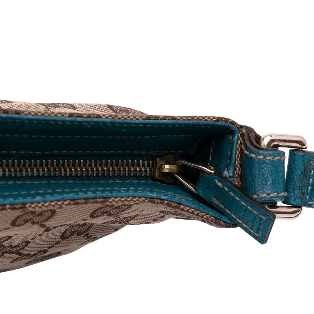 Gucci GG Canvas Hasler Web Crossbody - Image 14