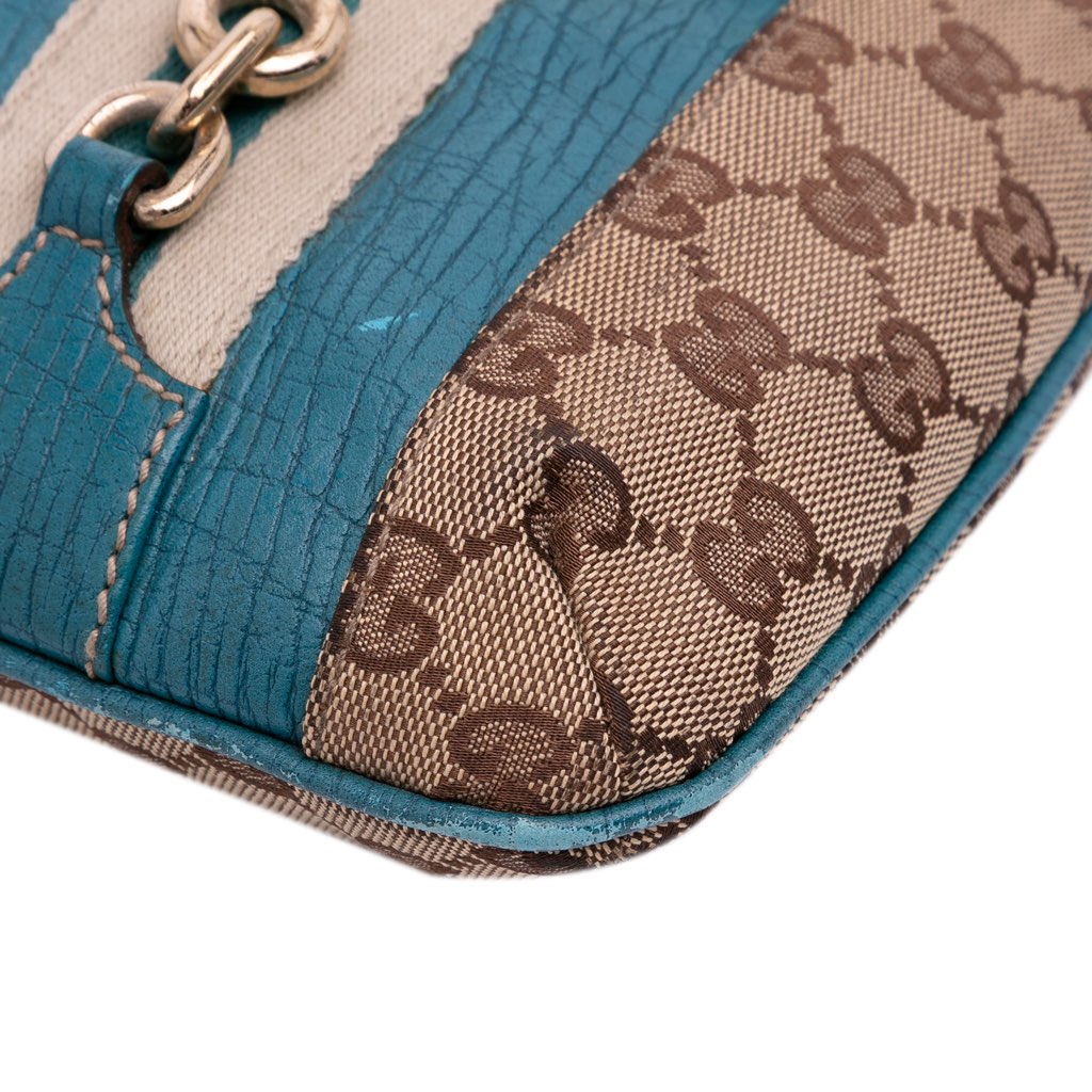 Gucci GG Canvas Hasler Web Crossbody - Detail 2