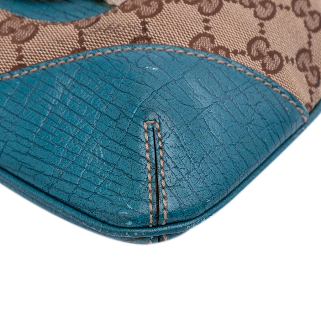 Gucci GG Canvas Hasler Web Crossbody - Image 10