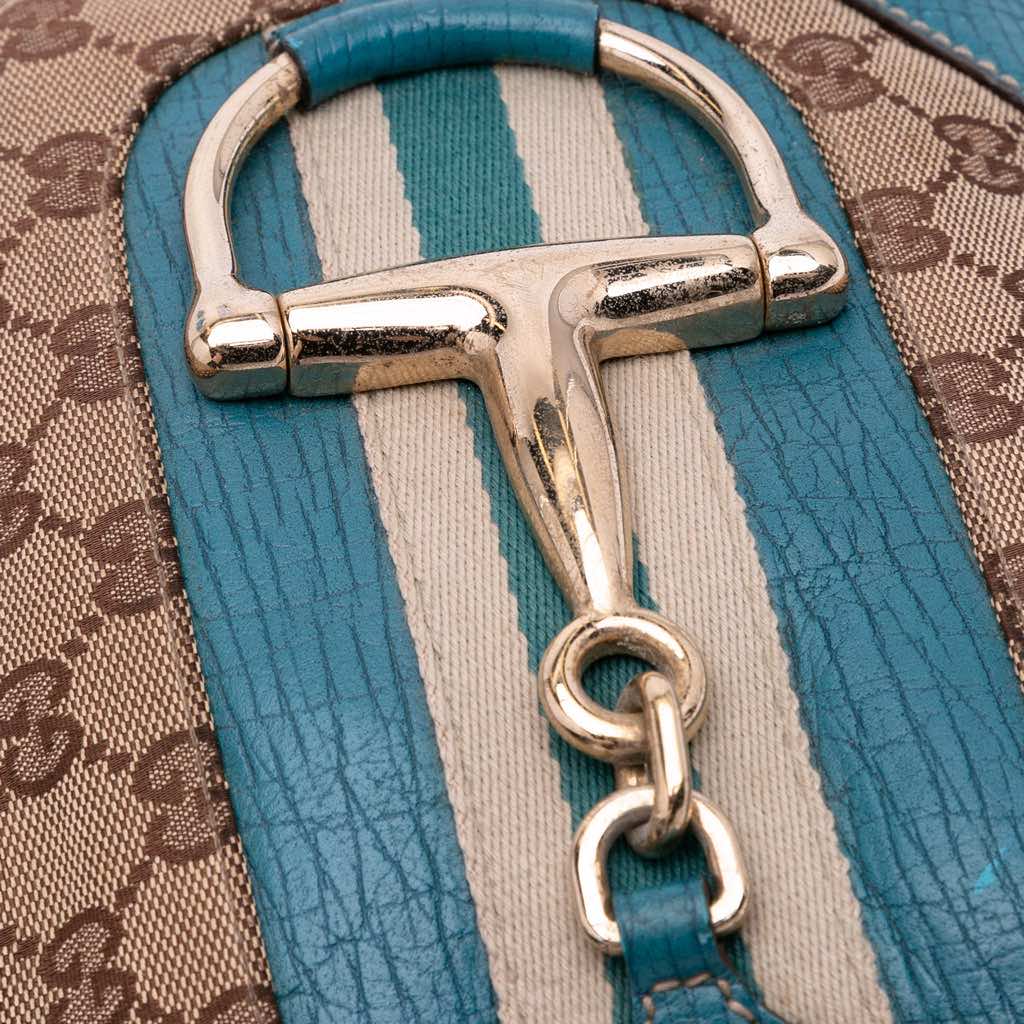 Gucci GG Canvas Hasler Web Crossbody - Image 11