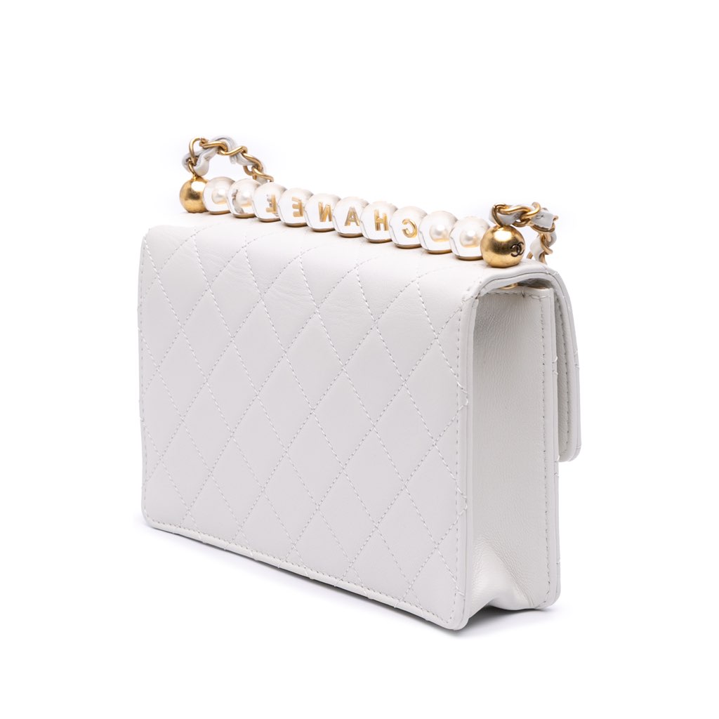 Chanel Medium Chic Pearls Lambskin Flap - 2