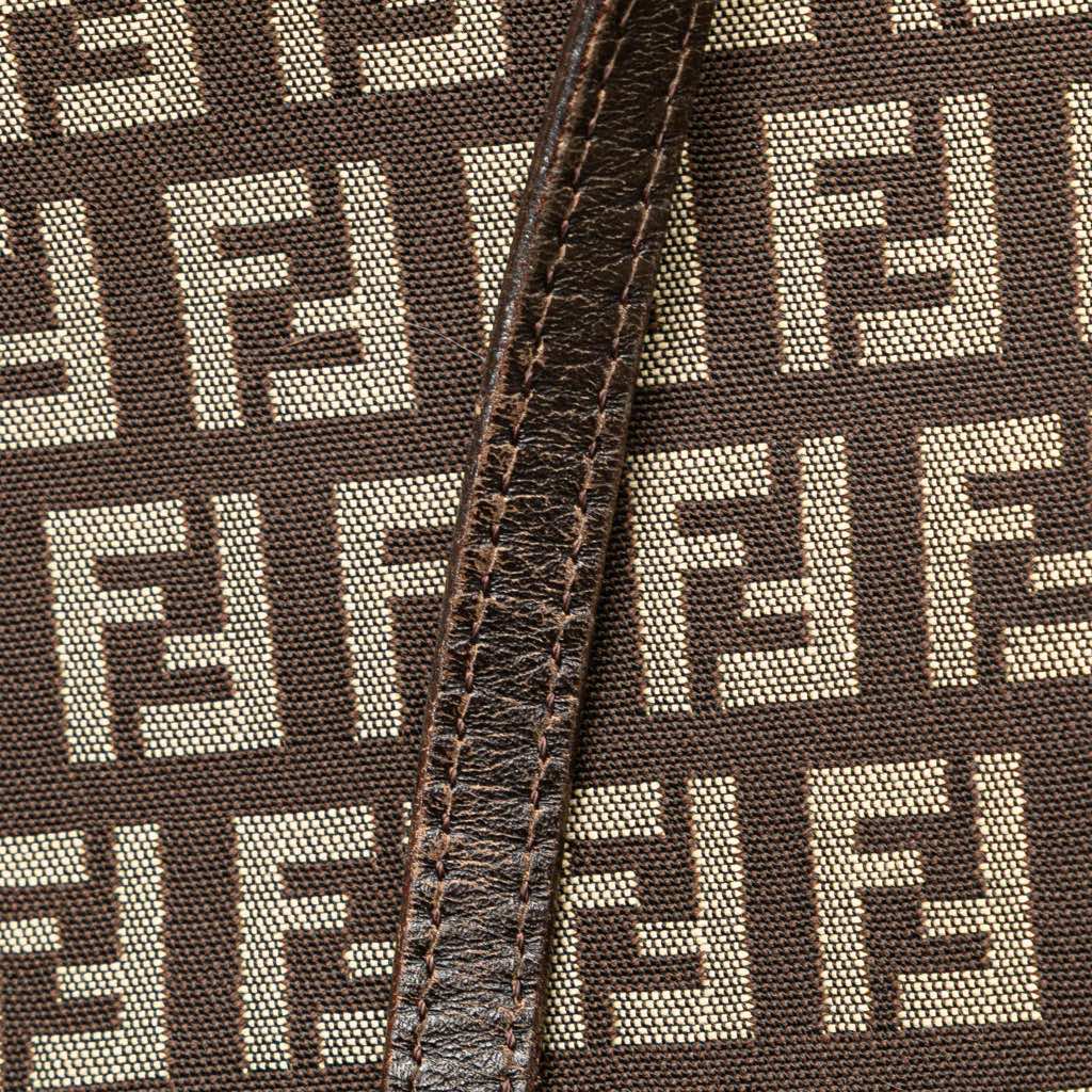 Fendi Small Zucchino Canvas Tote - Detail 2