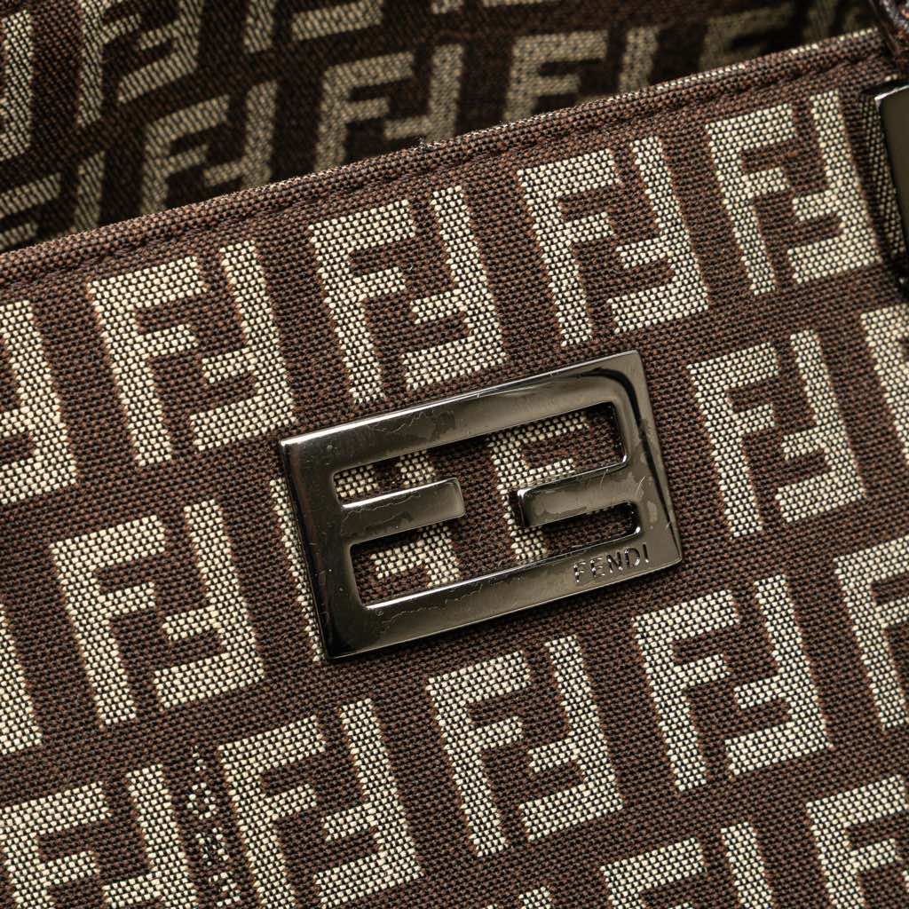 Fendi Small Zucchino Canvas Tote - Image 10