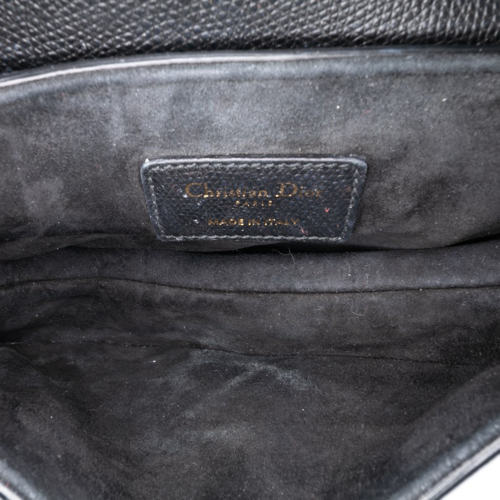 Dior Mini Grained Calfskin Saddle - 4