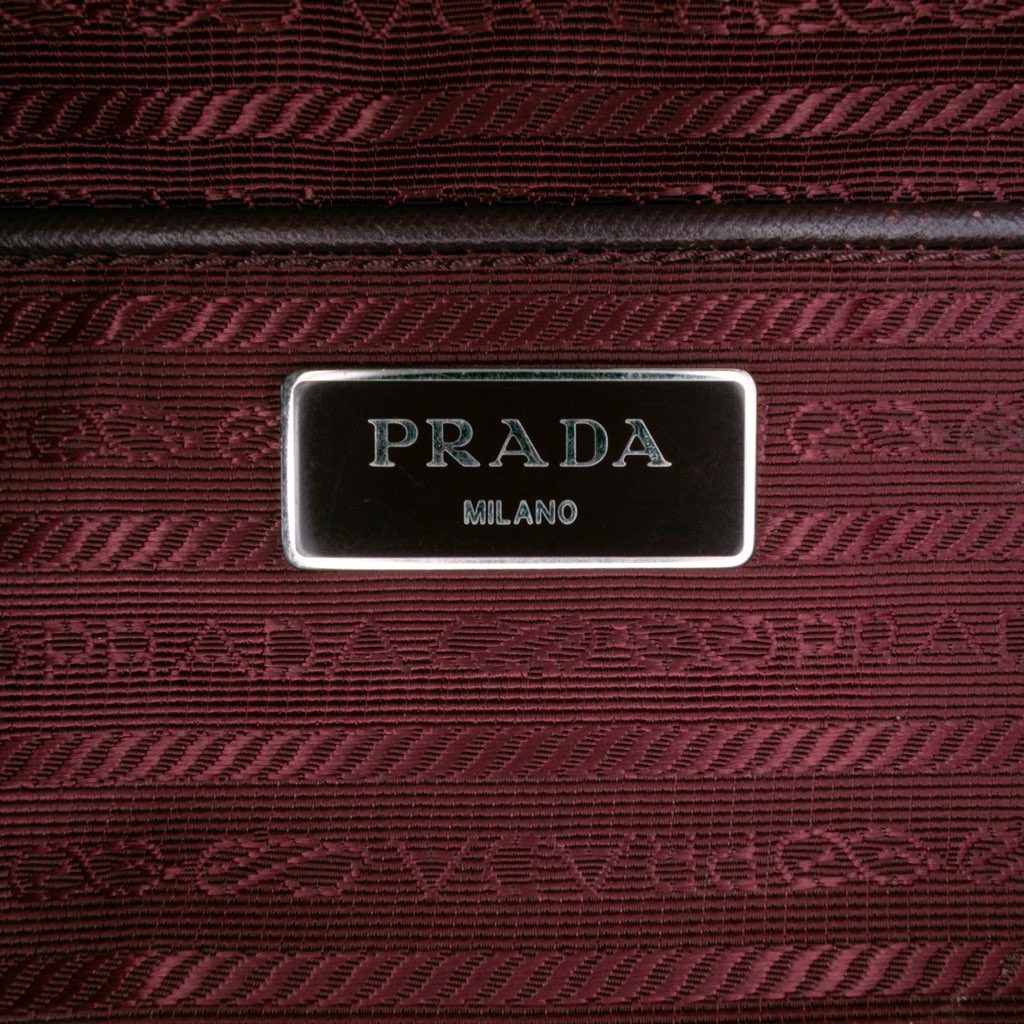 Prada Tessuto Zip Top Convertible Tote - Side view