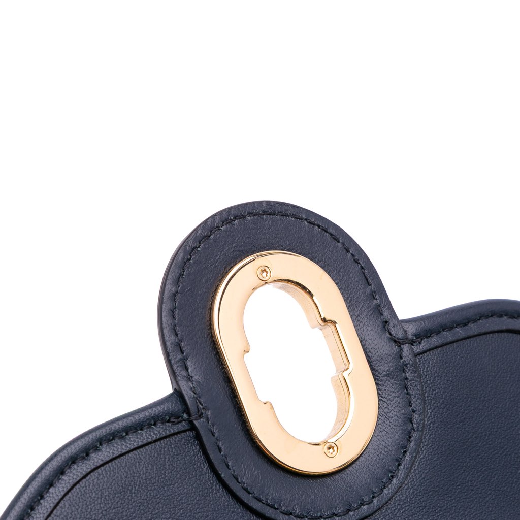 Celine Canvas Sulky Clutch With Chain - Detail 2