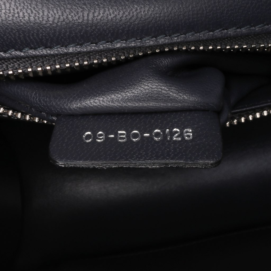 Dior Medium Metallic Patent Microcannage Diorama Crossbody - 5