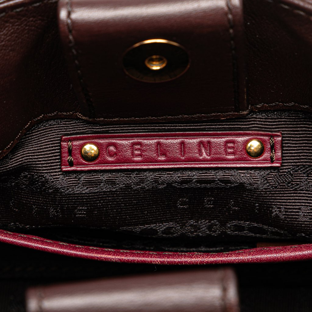 Celine Tweed Shoulder Bag - 5