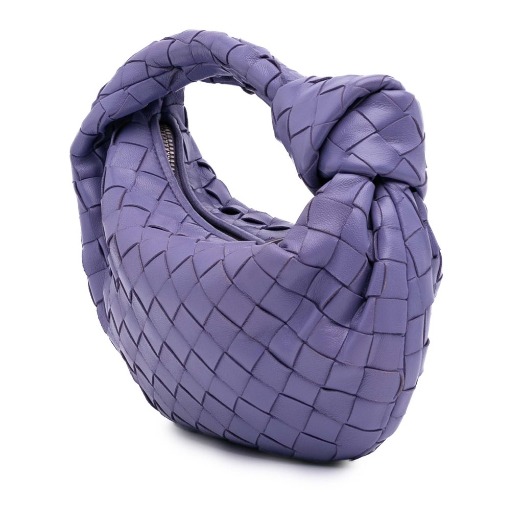 Bottega Veneta Mini Nappa Intrecciato Jodie - Back view