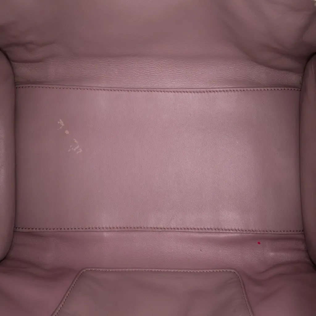 Loewe Tricolor Leather Amazona 28 Pink Leather Fair - Model View
