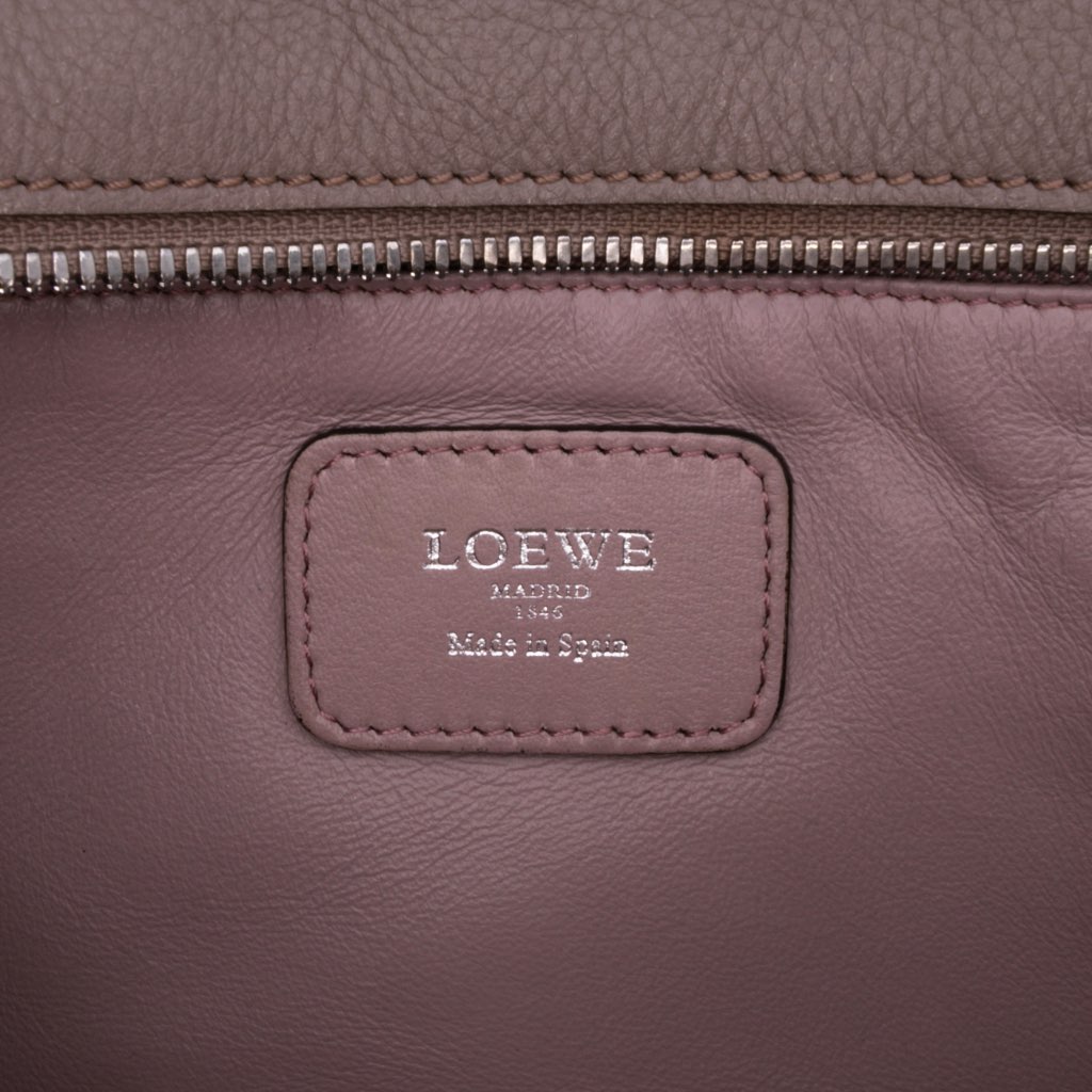 Loewe Tricolor Leather Amazona 28 - Side view
