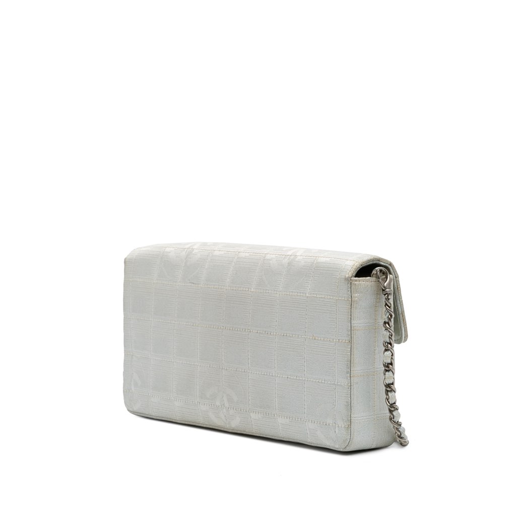 Chanel New Travel Line Nylon East West Flap - Back view