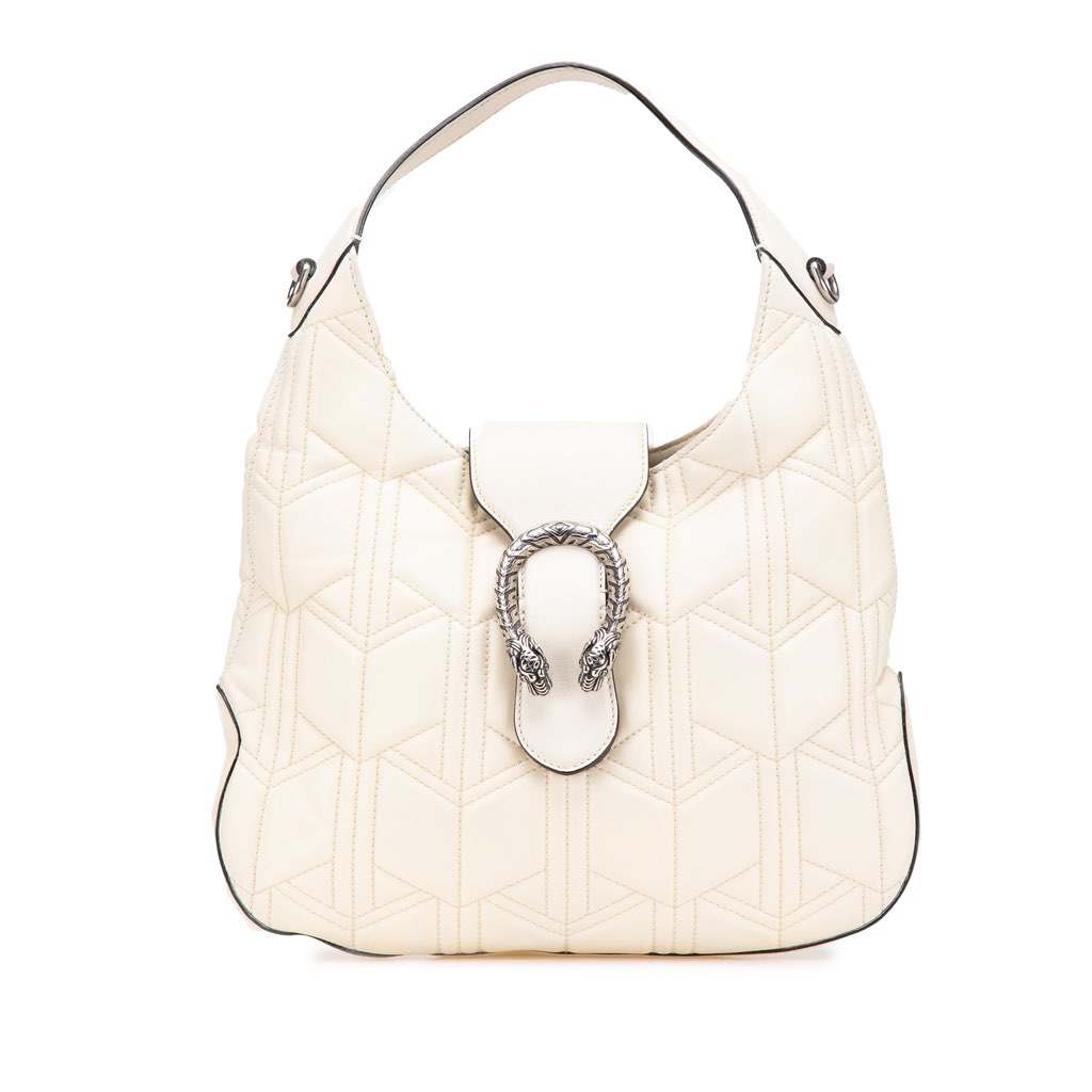 Gucci Quilted Leather Dionysus Web Hobo