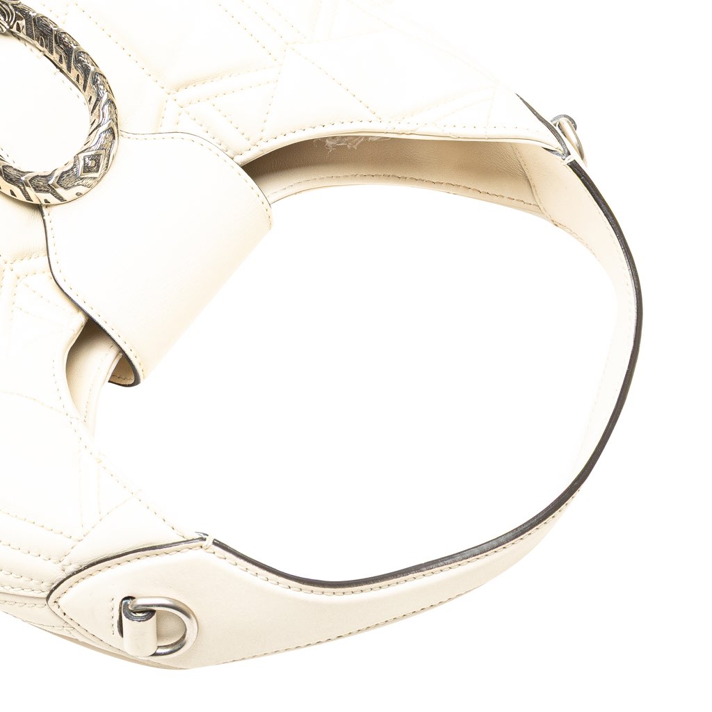 Gucci Quilted Leather Dionysus Web Hobo - Image 13