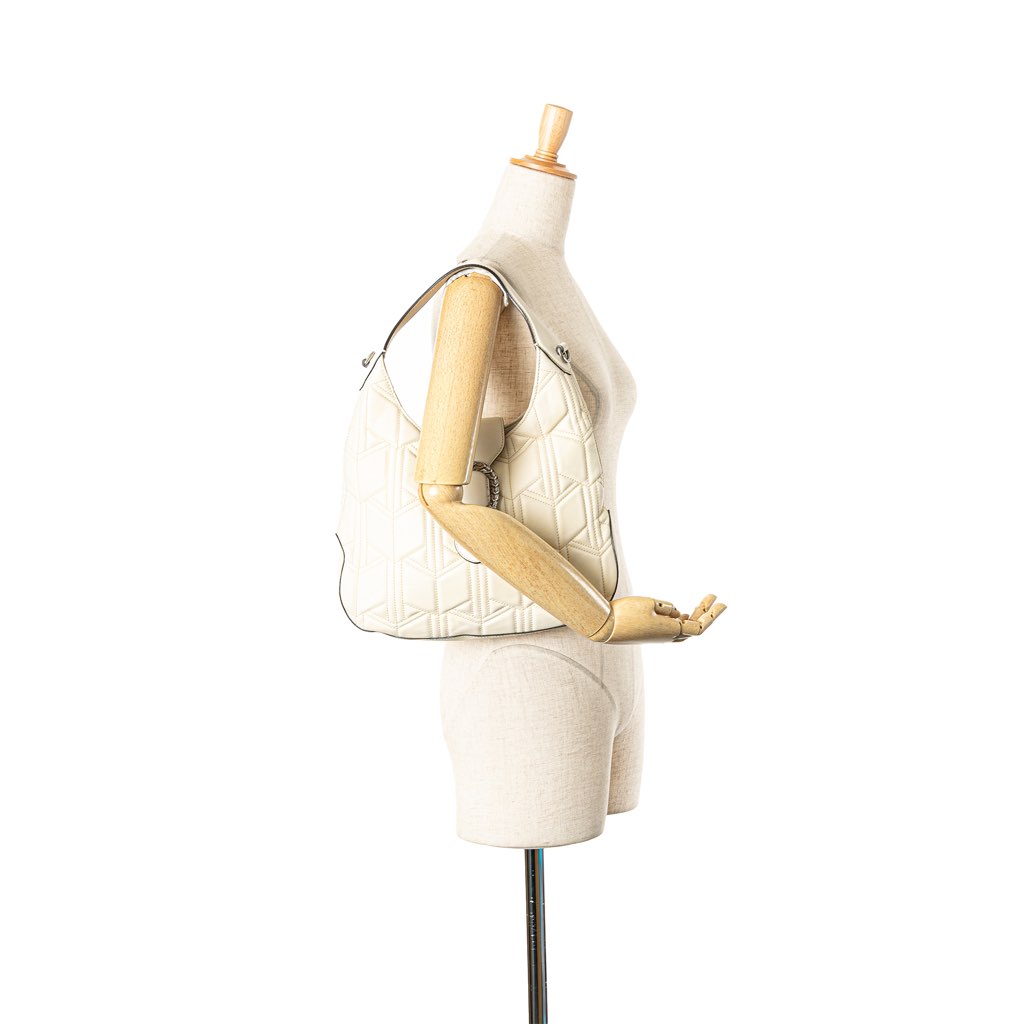 Gucci Quilted Leather Dionysus Web Hobo - Image 14