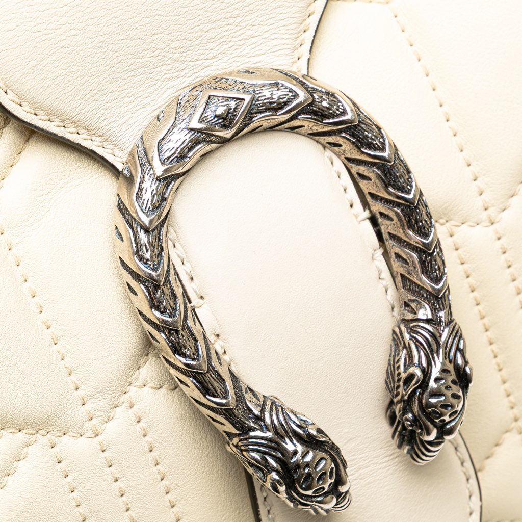 Gucci Quilted Leather Dionysus Web Hobo - Image 10