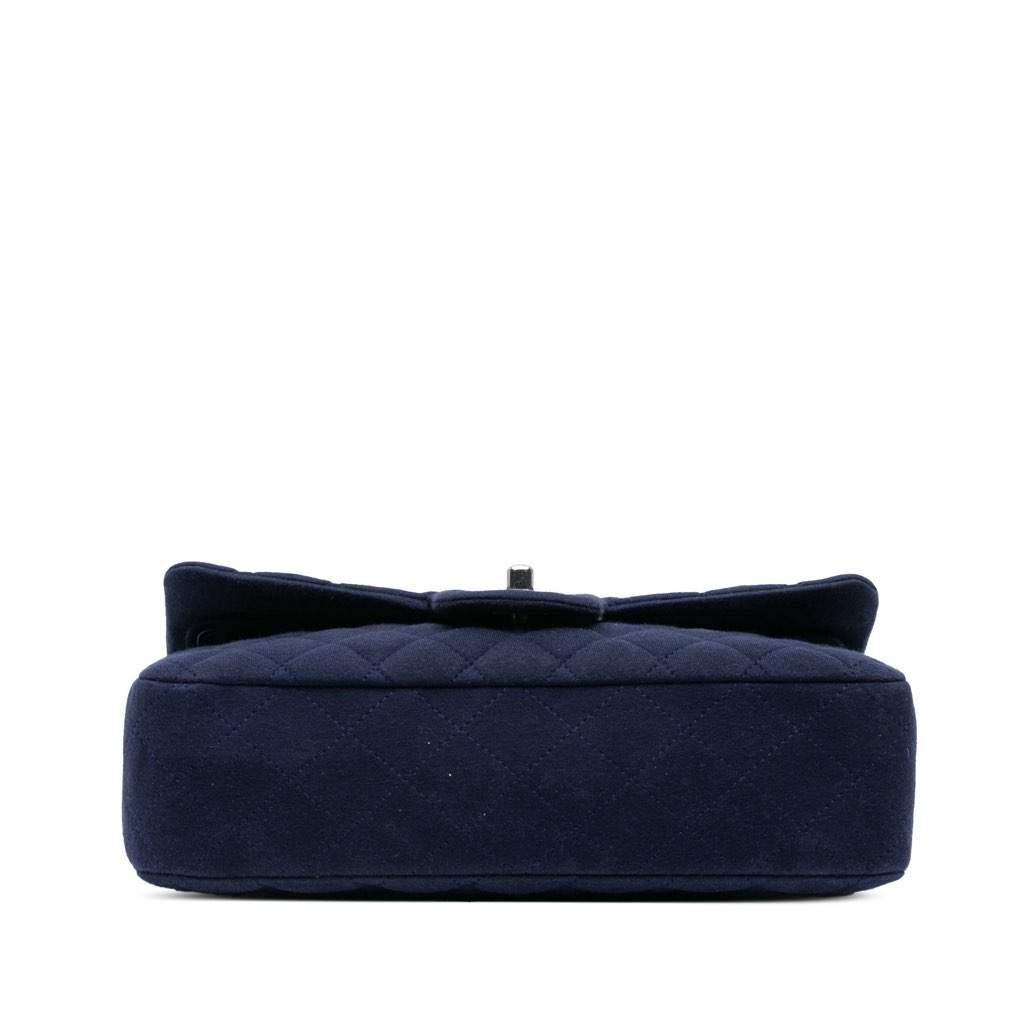 Chanel Medium Classic Jersey Double Flap - 3