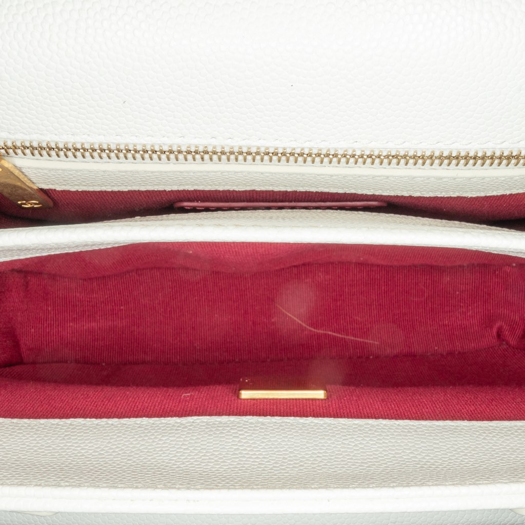 Chanel CC Quilted Caviar Flap Crossbody - 4